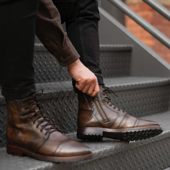 Biker Mexican Good Year Welted Boots