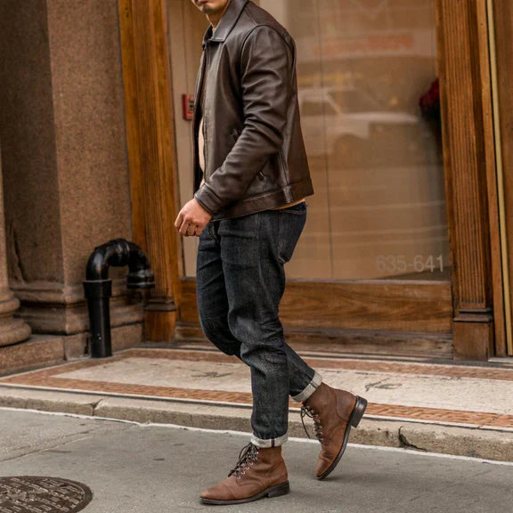 Avenger Italian Leather Jacket